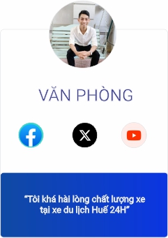 nguoi co nhu cau thue xe du lich hue